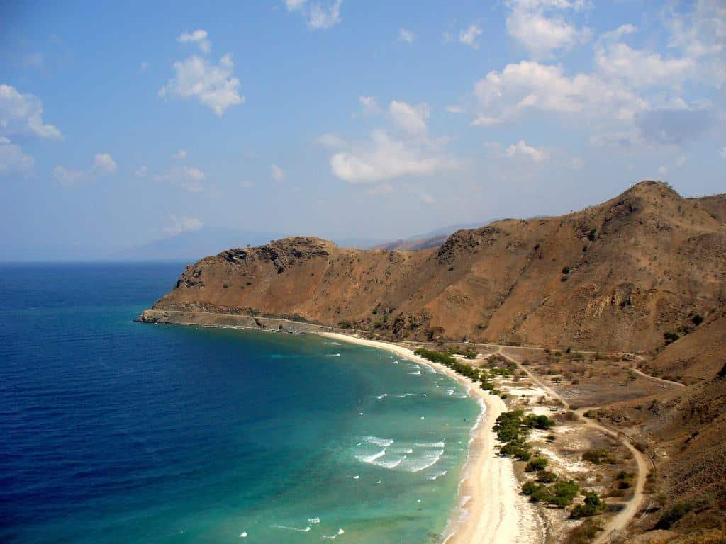 Jesus Backside Beach Dili East Timor 1