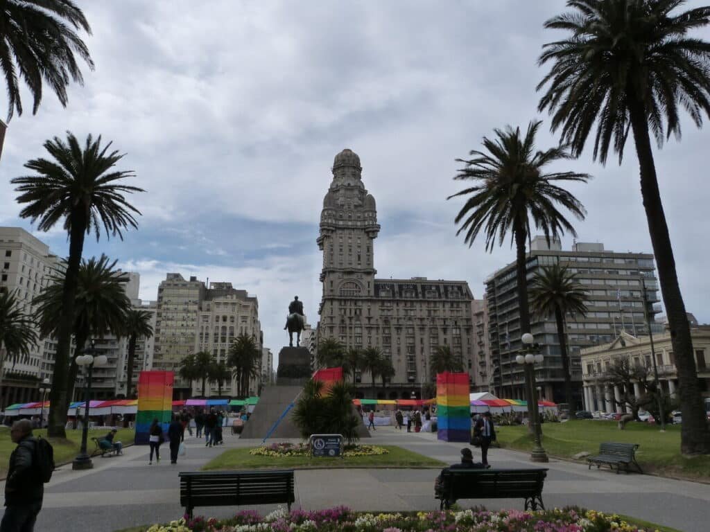 Plaza Independencia em Montevidéu
